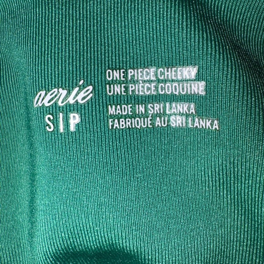 Aerie-triple knot one-piece green swimsuit - strap not included - Picture 4 of 5